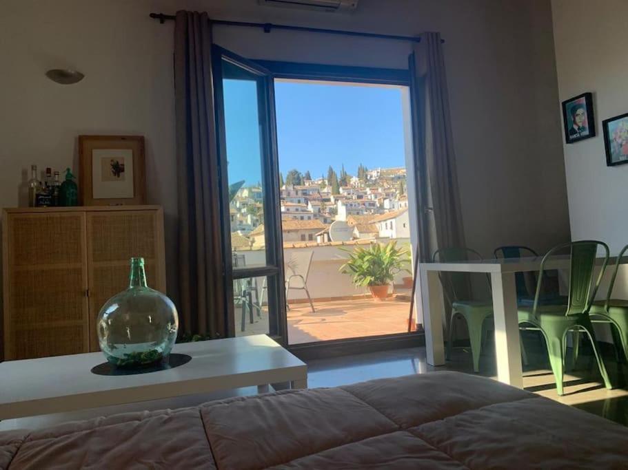 Appartement Cosy Loft With Amazing Terrace & Spectacular Views à Grenade Extérieur photo